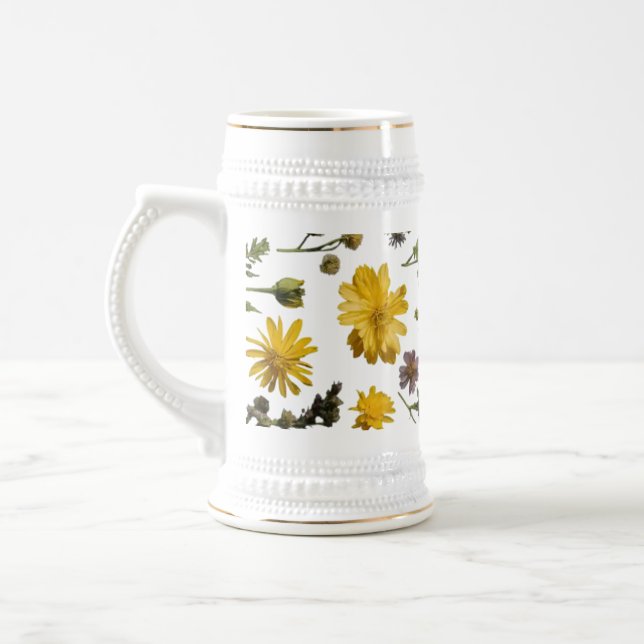 Blumenexplosion 22 oz Stein Tasse Design (Links)