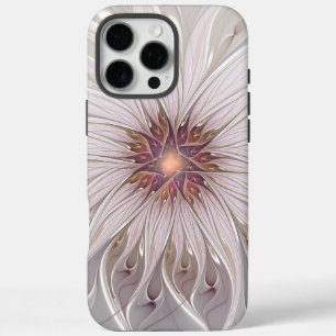 Blumenfantasie, Abstrakte moderne Pastell-Blume iPhone 16 Pro Max Hülle