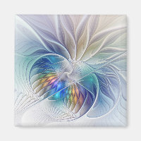Blumenfantasie, buntes Abstraktes Fraktal Blume