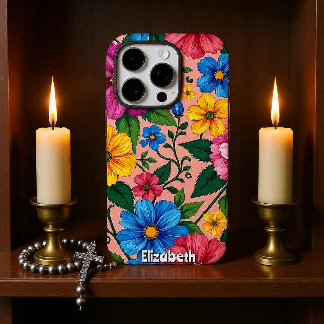 Blumenfantasie: Ein Garten voller Blüten Case-Mate iPhone Hülle (Von Creator hochgeladen)