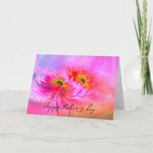 Blumenfantasie Muttertag Karte