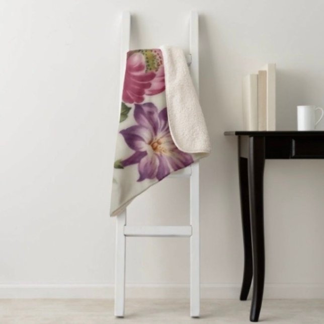 Blumenfantasie  sherpadecke (Von Creator hochgeladen)