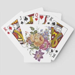 Blumenfantasie spielkarten