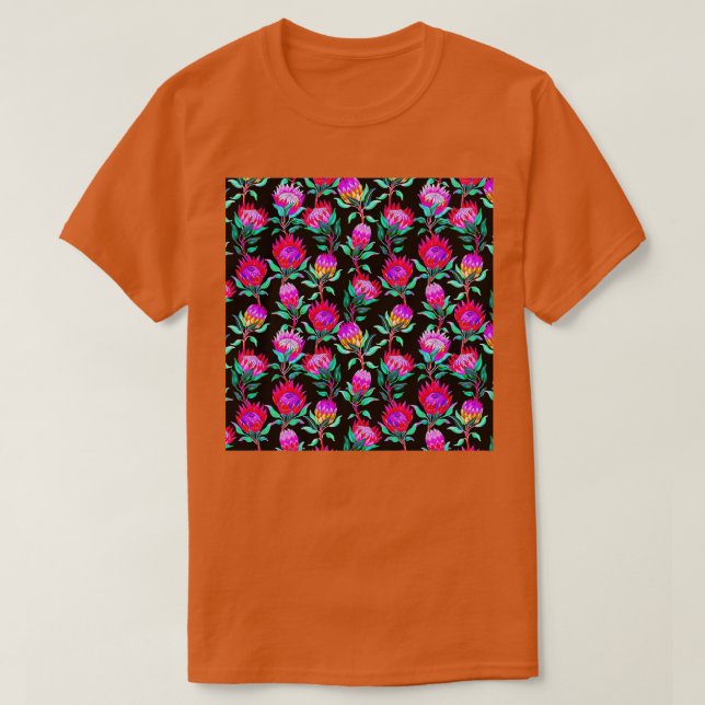 Blumenfarben T-Shirt (Design vorne)