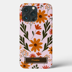 Blumenfarbene Hübsche Blume Telefonbeispiel Case-Mate iPhone Hülle