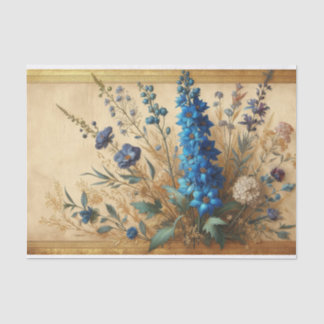 Blumenfauna Decoupage Seidenpapier