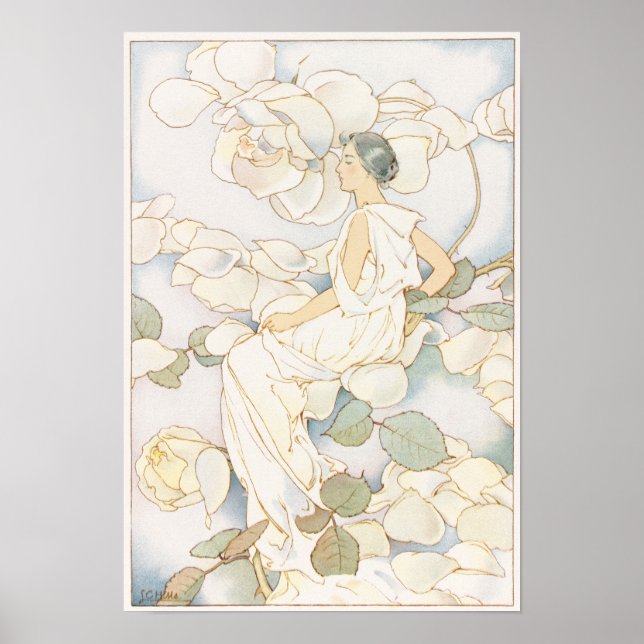 Blumenfee (1861–1897) poster (Vorne)
