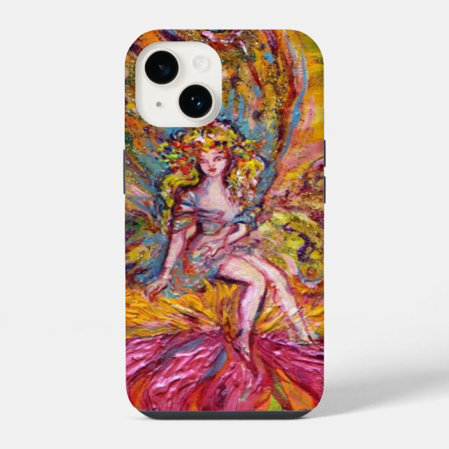 BLUMENFEE AUS IRIS Fantasy iPhone Hülle (Rückseite)