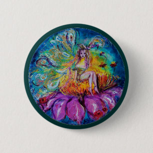 BLUMENFEE IN DER NACHT Fantasy Button