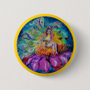 BLUMENFEE IN DER NACHT Fantasy Button