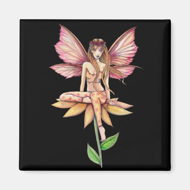 Blumenfee Magnet (Vorne)