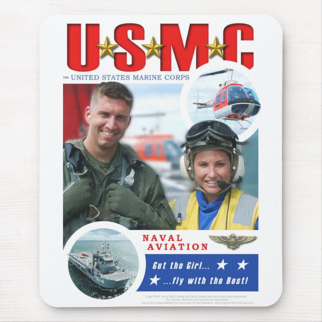 Blumenfeld HLT Landung Mousepad (Vorne)