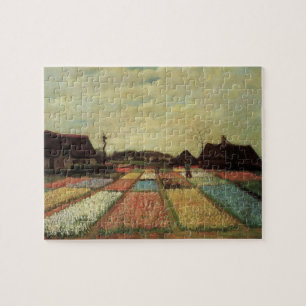 Blumenfelder von Vincent van Gogh Puzzle