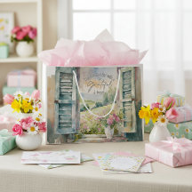 Blumenfenster mit Gratex-Herzfarbe