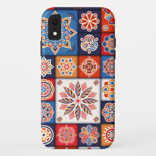 Blumenfliese Case-Mate iPhone Hülle (Von Creator hochgeladen)