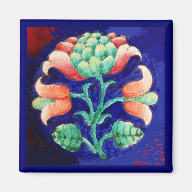 BLUMENFÖRMIg Magnet (Vorne)
