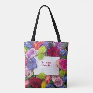 Blumenförmige hübsche Rosen Textbox Custom