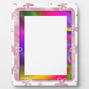 BLUMENFoto-RAHMEN Fotoplatte