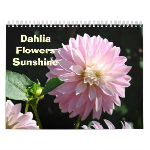 Blumenfotografie-Kalender DAHLIA Blumen Floral Kalender