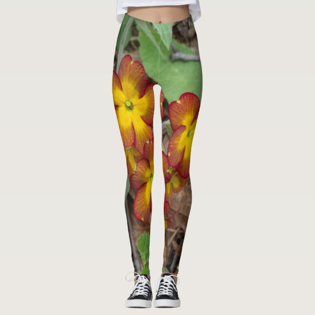 Blumenfotografie Leggings (Vorderseite)