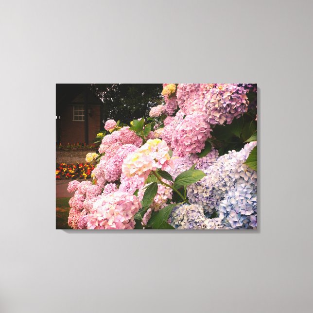 Blumenfotografie Wall Art Print Leinwanddruck (Vorderseite)