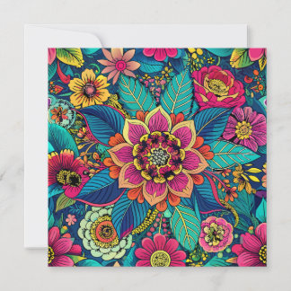 Blumenfreude Einladung