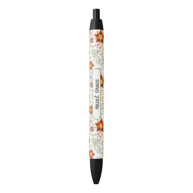 Blumenfreude - Personalisierter Blume Pen Kugelschreiber (Vorderseite Vertikal)