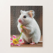 Blumenfreund Hamster 252-teilige Kinderpuzzle
