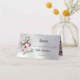 Blumenfrostische Winterferien Rose Hochzeitskarten Platzkarte
