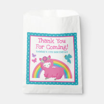 Blumenfrühling Rosa Lama und Regenbogen Geburtstag