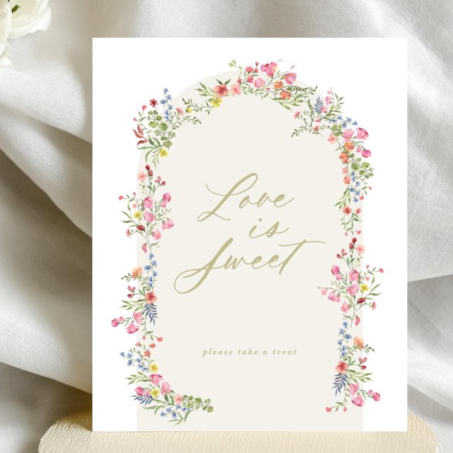 Blumenfrühstück Gartenschild Brautparty Poster (Von Creator hochgeladen)