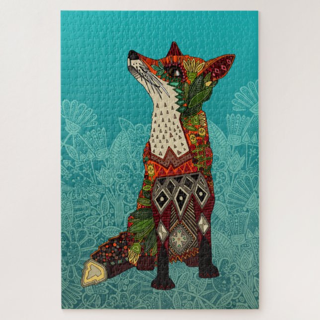 Blumenfuchs Puzzle (Vertikal)