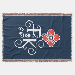 Blumengabe Frida Kahlos Decke