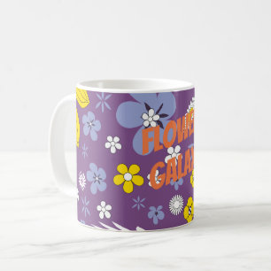 Blumengalaxie anpassen kaffeetasse
