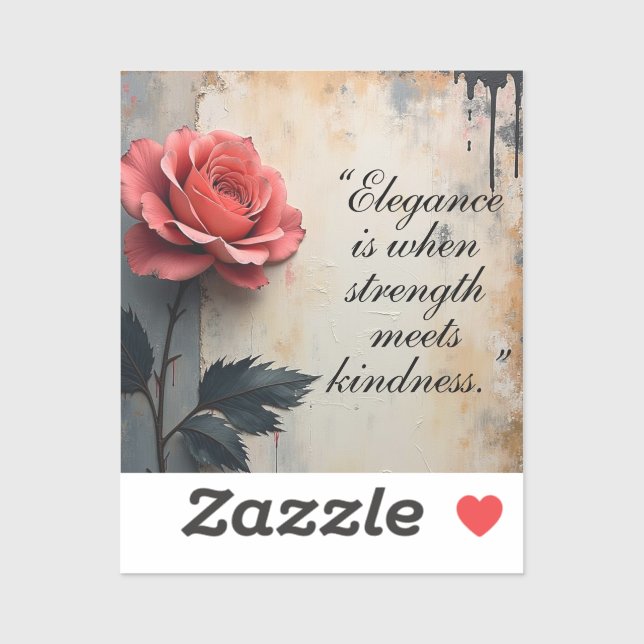 Blumengalerie  aufkleber (Blatt)