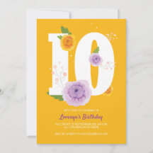 Blumengarten 10. Geburtstagsparty