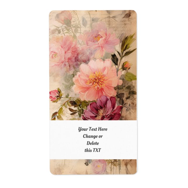 Blumengarten 403c Rustikale Rose (Vorne)