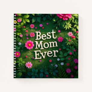 Blumengarten Beste Mutter je Notizbuch