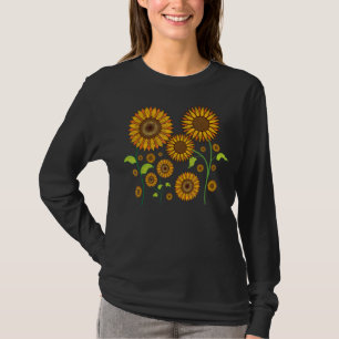 Blumengarten Blume Blossom Vintager Bot T-Shirt