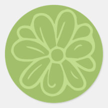Blumengarten-Blume Grün