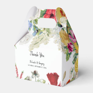 Blumengarten Blume Hochzeit Geschenkschachtel