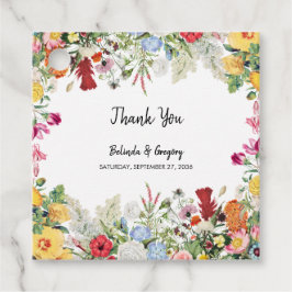 Blumengarten Blume Hochzeitsgeschenk Geschenkanhänger