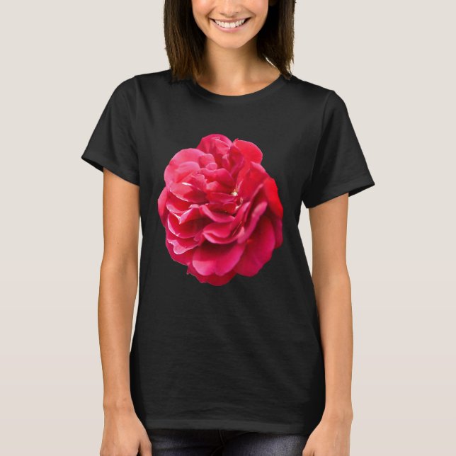 Blumengarten Blütenfarbige Blüte T-Shirt (Vorderseite)