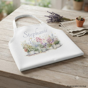 Blumengarten Botanischer Name Geschenk Schürze