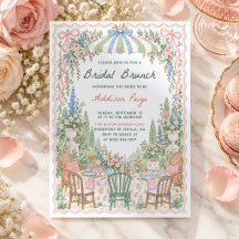 Blumengarten Braut-Brunch-Shower-Party