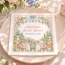 Blumengarten-Braut-Brunch-Shower-Party
