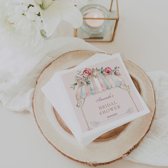 Blumengarten Brautparty Rosa Serviette (Von Creator hochgeladen)