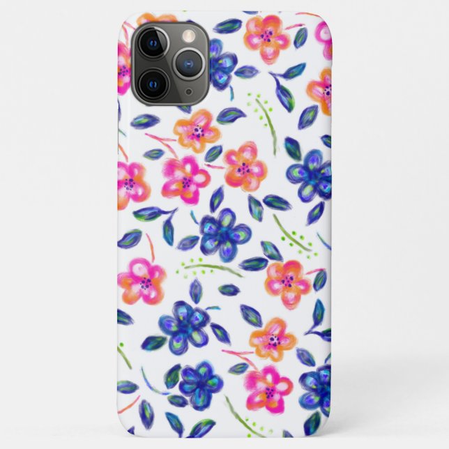 Blumengarten Case-Mate iPhone Hülle (Rückseite)