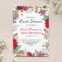 Blumengarten Dusche von Mail Birthday