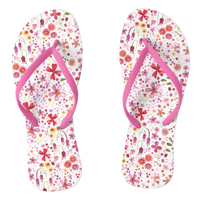 Blumengarten Flip Flops (Fußbett)